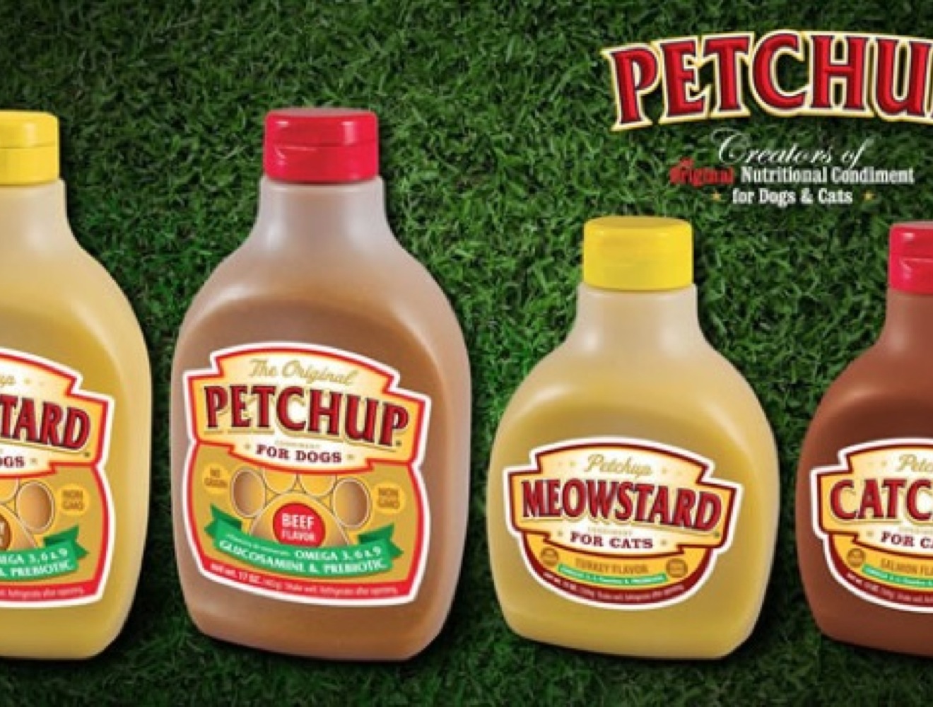 Petchup, yes it's ketchup for cats and dogs Yummypets